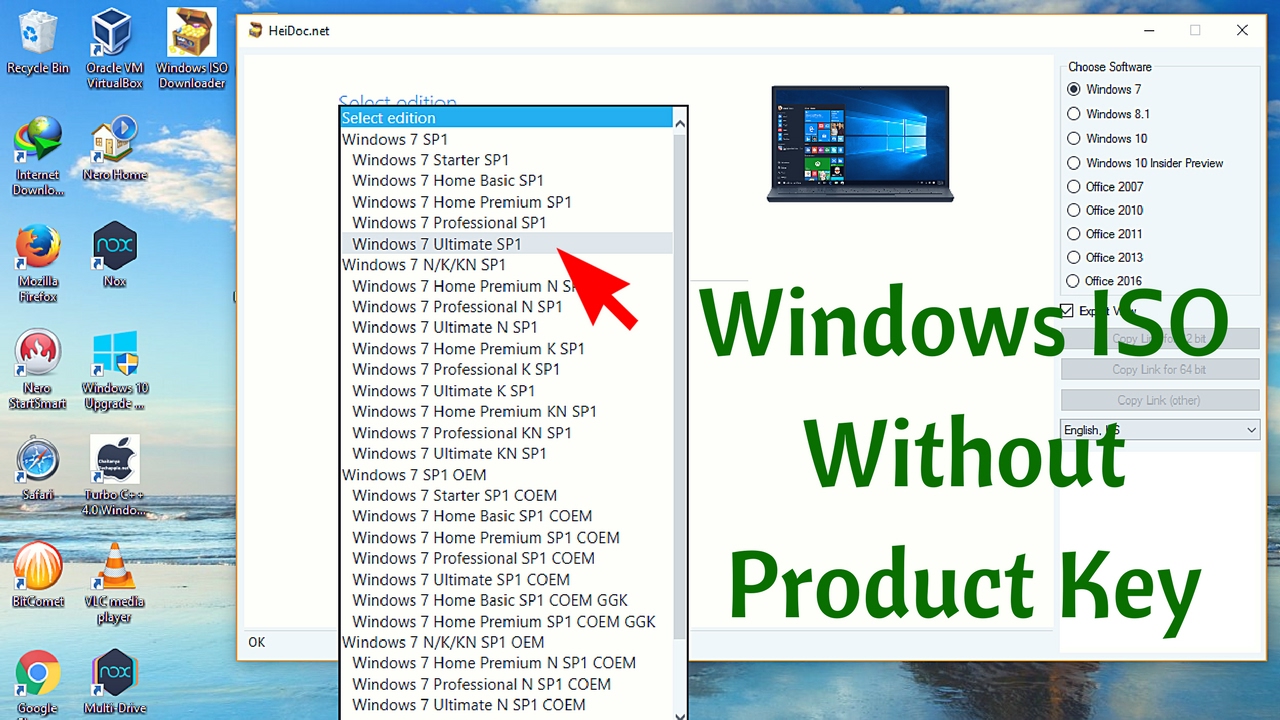 download windows 7 bootable iso